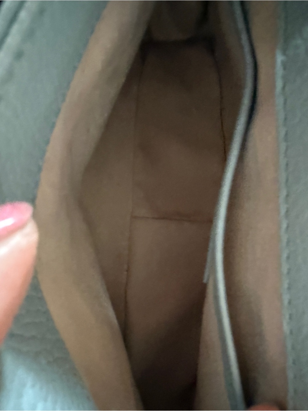 Strathberry East/West Mini — Duck Egg Blue Soft Grain Leather - Picture 7 of 9